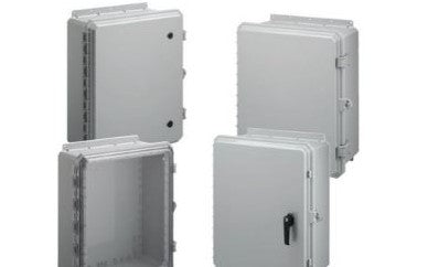 Integra Enclosures G201608E - Opaque color, 2 Latches, Integrated Flanges (G201608E)