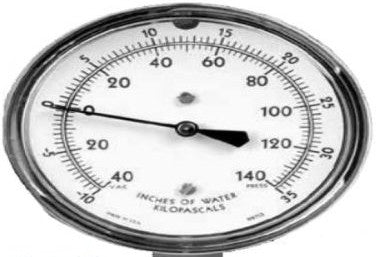 Marsh Panel Meters & Gauges G26016 - Diaphragm Gauge (G26016)