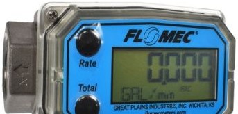 Flomec Flow Control G2S07NQ9GMA - Turbine Meter 3/4in. SS FNPT LDisp NEW Q9 (G2S07NQ9GMA)