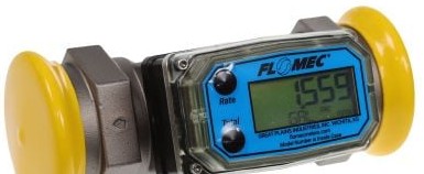 Flomec Flow Control G2S15TH9GMX - 1 1/2" flow totalizer with rate of flow (G2S15TH9GMX)