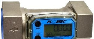 Flomec Flow Control G2S20NQ9GMB - Turbine Meter 2in. SS FNPT LED Display (G2S20NQ9GMB)