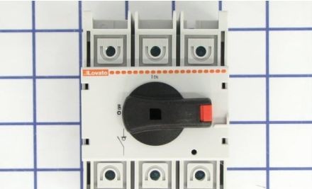 Lovato Disconnect Switches GA080A - Disconnect Switch, 3-P, 80A/600V, Non-Fusible (GA080A)