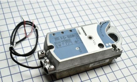 Siemens Building Technologies Dampers GCA161.1P - SR,160 LB-IN,24VAC/DC,0-10VDC (GCA161.1P)