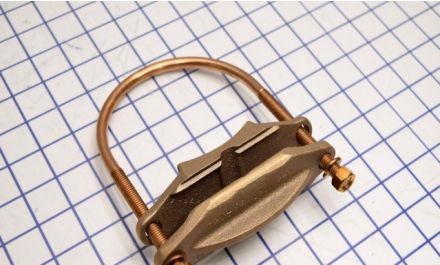 Penn Union Grounding GPL-58 - Bronze Ground Clamp Connector (GPL58)