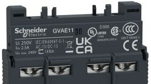 Square D Starters GVAE11 - Auxiliary Contact, 1-N/O 1-N/C (GVAE11)