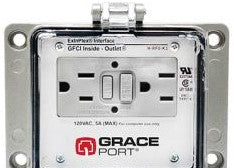Grace Technologies Remote Access Interfaces H-RF0-K3 - Panel Interface Connector; Panel Mount Housing (H-RF0-K3)