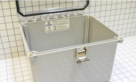 Integra Enclosures H10086HCLL - Premium Line w/Hinge/Clear/Stainless Steel (H10086HCLL)