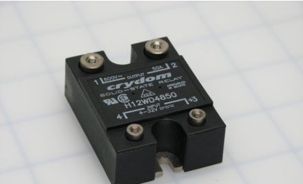 Crydom Relays H12WD4850 - SOLID STATE RELAY, 50A, 660VAC, 0 4-32VDC (H12WD4850)