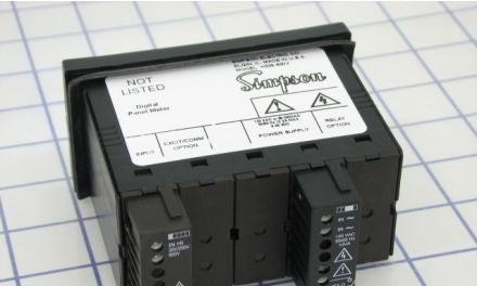 Simpson Electric Panel Meters & Gauges H335-1-15-0-0-0 - DIGITAL METER,3.5,120VAC,600VDC,NO (H335115000)