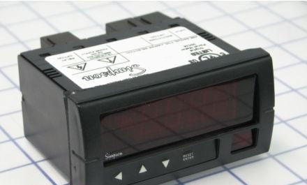 Simpson Electric Panel Meters & Gauges H335-1-71-1-0-0 - DIGITAL METER,3.5,120VAC,4-20mADC, 4-20mA (H335171100)