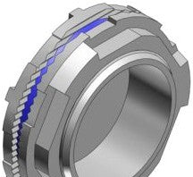 Thomas & Betts Fittings H400CAP - 4 Inch Zinc Capoff with Thermoplastic Insulating (H400CAP)