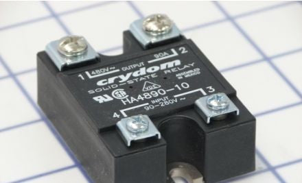 Crydom Relays HA4890-10 - Solid State Relay, 1Ph, 90A, 480VAC, Random (HA4890-10)