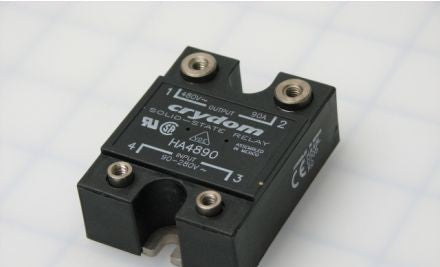 Crydom Relays HA4890 - Solid State Relay, 1Ph, 90A, 480VAC, 48-530VAC (HA4890)