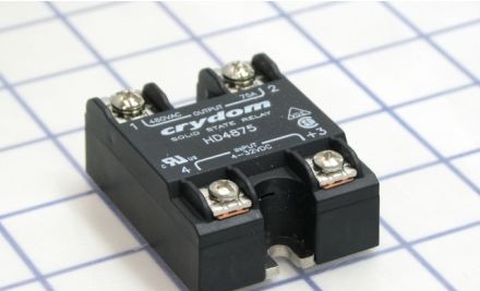 Crydom Relays HD4875 - Solid State Relay, 75A, 480VAC (HD4875)