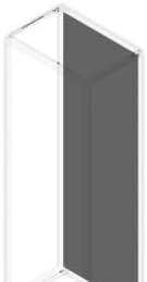 Hammond Manufacturing Enclosures HMEP166 - Inner Panel - Fits 1600 x 600 - Galv (HMEP166)