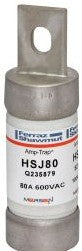 Mersen Fuses HSJ80 - Fuse HSJ - Class J - High-Speed 600VAC 500VDC 80A (HSJ80)