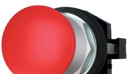 Cutler Hammer HT8CBRAB - Eaton HT800 pushbutton, 30.5 mm, NO, NC, Chrome (HT8CBRAB)