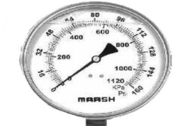 Marsh Panel Meters & Gauges HW30942 - 160mm Gauge (HW30942)