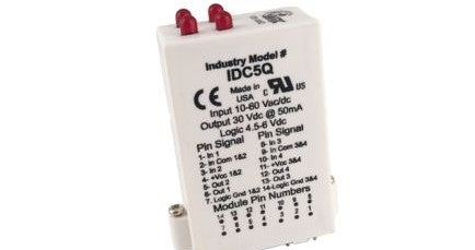 Opto 22 I/O Modules IDC5Q - Quad Pak 4-channel AC/DC Input, 12-32 VAC/10-32 (IDC5Q)