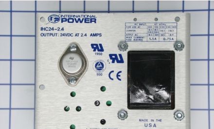 International Power Power Supplies IHC24-2.4 - POWER SUPPLY, 24VDC, 2.4A, 1PH, 58W LINEAR (IHC24-2.4)