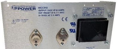 International Power Power Supplies IHCC512 - POWER SUPPLY, DUAL, 5/12-15VDC@6/2.5 5VDC @ 6A & (IHCC512)