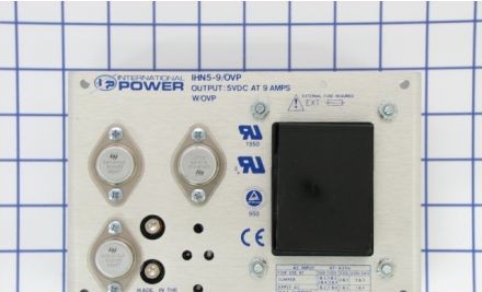 International Power Power Supplies IHN5-9/OVP - POWER SUPPLY, 5VDC, 9A, 1PH, 45W LINEAR (IHN5-9/OVP)