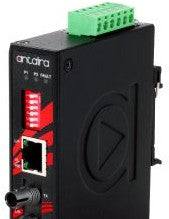 Antaira Technologies IMC-C100-ST-M-T - Compact 10/100TX To 100FX Industrial (IMC-C100-ST-M-T)