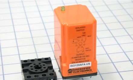 Diversified Electronics Relays ISO120AFA - Isolated Switch, 120VAC, 1-Channel (ISO120AFA)