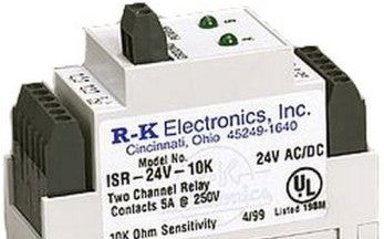 RK Electronics Relays ISR-24V-10K - Intrinsically Safe Relay, 2 Channel (ISR-24V-10K)