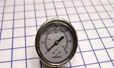Marsh Panel Meters & Gauges J6646P - 63mm Severe Service Gauge (J6646P)