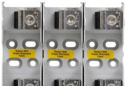 Bussmann Fuseblocks & Holders JM60200-3CR - Eaton Bussmann series JM modular fuse block (JM60200-3CR)
