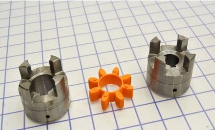 KTR Couplings KTR-20MMST-LD24-28MMST - Coupling, 20mm ST to 28mm ST Bore (KTR-20MMST-LD24-28MMST)