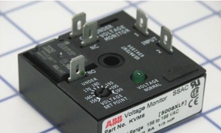 SSAC Protection Relays KVM6 - Voltage Monitor, 156-199VAC 1-Ph, 264VAC Max Input (KVM6)