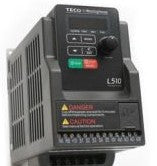 TECO Westinghouse Drives L510-1P5-H1-U - Drive, AC, 1/2HP, 230V, 2.6A, CT IP20, 115V (L510-1P5-H1-U)