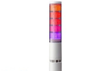 Patlite Visual Signaling Devices LA6-5AWJWB-RYGBC - Multi Color LED Signal Tower with Flash (LA6-5AWJWB-RYGBC)