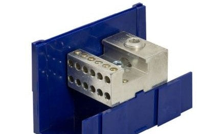 Ilsco Power Distribution Blocks LDA-212-4/0 - Distribution Block, Adder, 460A, Bx, Line: (LDA-212-4/0)
