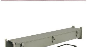 Wiegmann Wireway LJW63 - N1 Lay-In Wireway 6X6X36 Carbon Steel - Gray (LJW63)