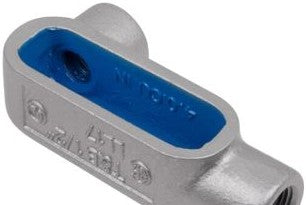Thomas & Betts Conduit Outlet Bodies LL87 - 3 Inch Form 7, LL Conduit Body, Body Material Gray (LL87)