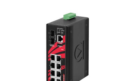 Antaira Technologies LMX-1002G-10G-SFP - 10-Port Industrial Light Layer 3 (LMX-1002G-10G-SFP)