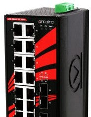Antaira Technologies LNX-2004G-SFP-T - 20-Port Industrial Gigabit Unmanaged (LNX-2004G-SFP-T)