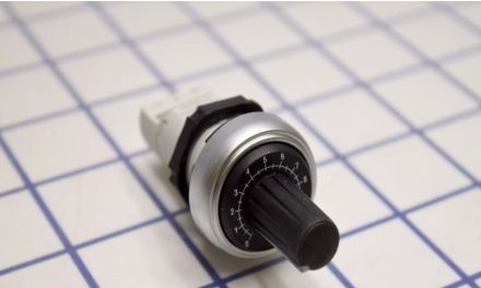 Lovato Potentiometers LPCPA005 - Potentiometer Operator, 5K Ohm, 22mm Mounting (LPCPA005)