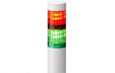 Patlite Visual Signaling Devices LR4-202WJNW-RG - 40 UL CE IP65 DC 24V, Direct Mount/Cable (LR4-202WJNW-RG)