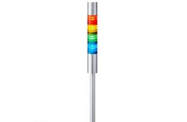 Patlite Visual Signaling Devices LR4-402PJBU-RYGB - 40 UL CE IP65 DC 24V, Pole Mount/Cable (LR4-402PJBU-RYGB)