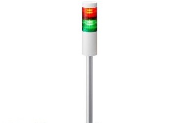 Patlite Visual Signaling Devices LR5-202LJNW-RG - 50 UL CE IP65 DC 24V, Pole Mount/Cable, No (LR5-202LJNW-RG)