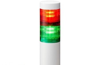 Patlite Visual Signaling Devices LR5-202WJNW-RG - 50 UL CE IP65 DC 24V, Direct Mount/Cable (LR5-202WJNW-RG)