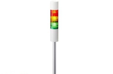 Patlite Visual Signaling Devices LR5-301LJBW-RYG - 50 UL CE IP65 DC 12V, Pole Mount/Cable (LR5-301LJBW-RYG)