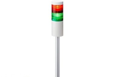 Patlite Visual Signaling Devices LR6-202PJNW-RG - 60 UL CE IP65 DC 24V, Pole Mount/Cable, No (LR6-202PJNW-RG)