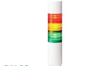 Patlite Visual Signaling Devices LR6-302WCBW-RYG - 60 UL CE IP65 DC 24V, 1/2in. NPT socket (LR6-302WCBW-RYG)