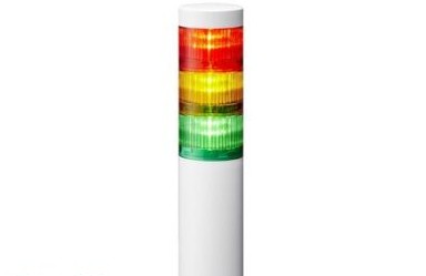 Patlite Visual Signaling Devices LR6-3M2WJNW-RYG - 60 UL CE IP65 AC 100-240V, Direct (LR6-3M2WJNW-RYG)
