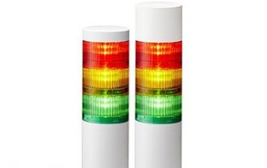 Patlite Visual Signaling Devices LR7-102WJBW-R - 70 UL CE IP65 DC 24V, Direct Mount/Cable (LR7-102WJBW-R)